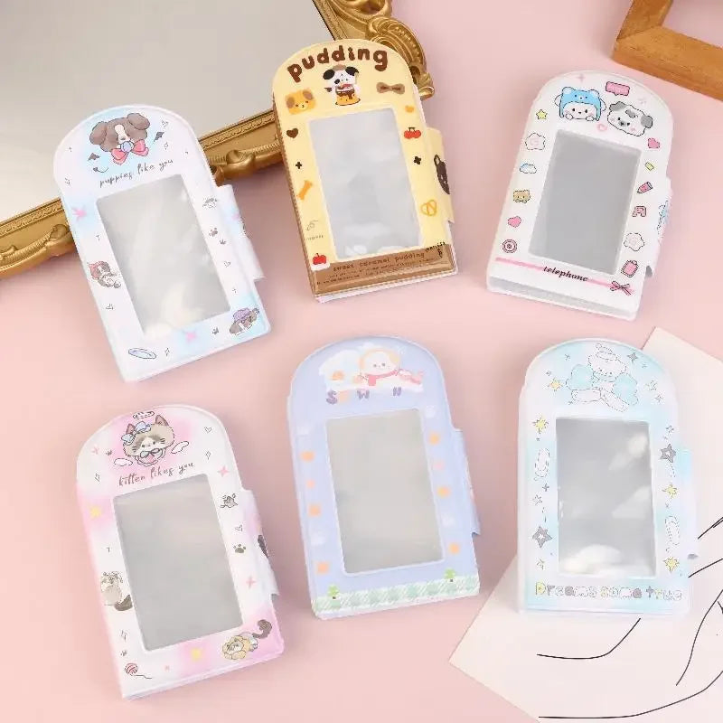 28 Card Slots Photo Card Binder 3-inch Kpop Photo Card Photo Album Postcard Photocards Holder Cardalbum For Photographs Qme