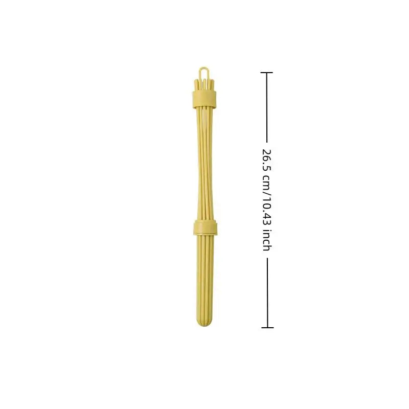 Multifunctional Manual Whisk Semi-automatic Egg White Cream Cake Hand Qme Yellow