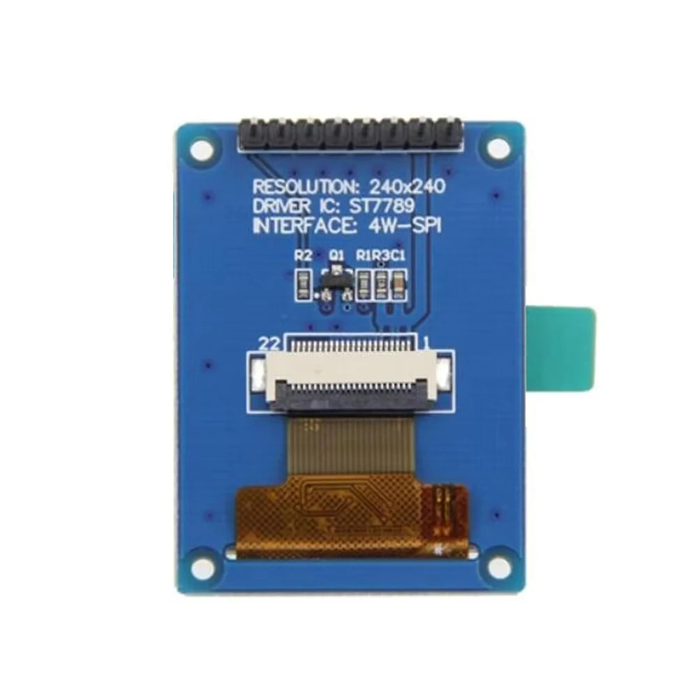 1.54 Inch 1.54" Full Color TFT Display Module HD IPS LCD LED Screen 240x240 SPI Interface ST7789 For Arduino Qme