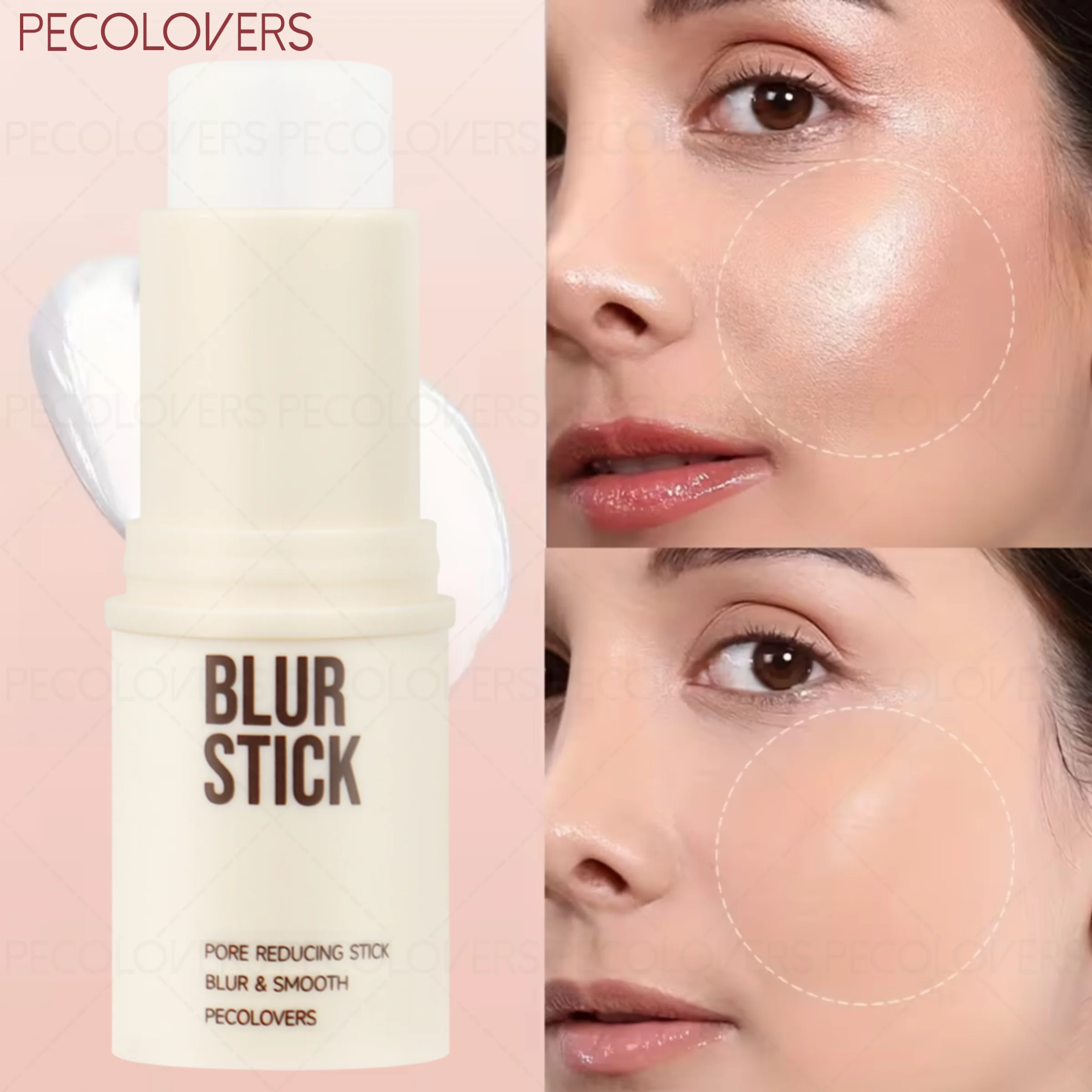Hydrating Invisible Pore Stick Brightening Minimizer Non-caking Qme