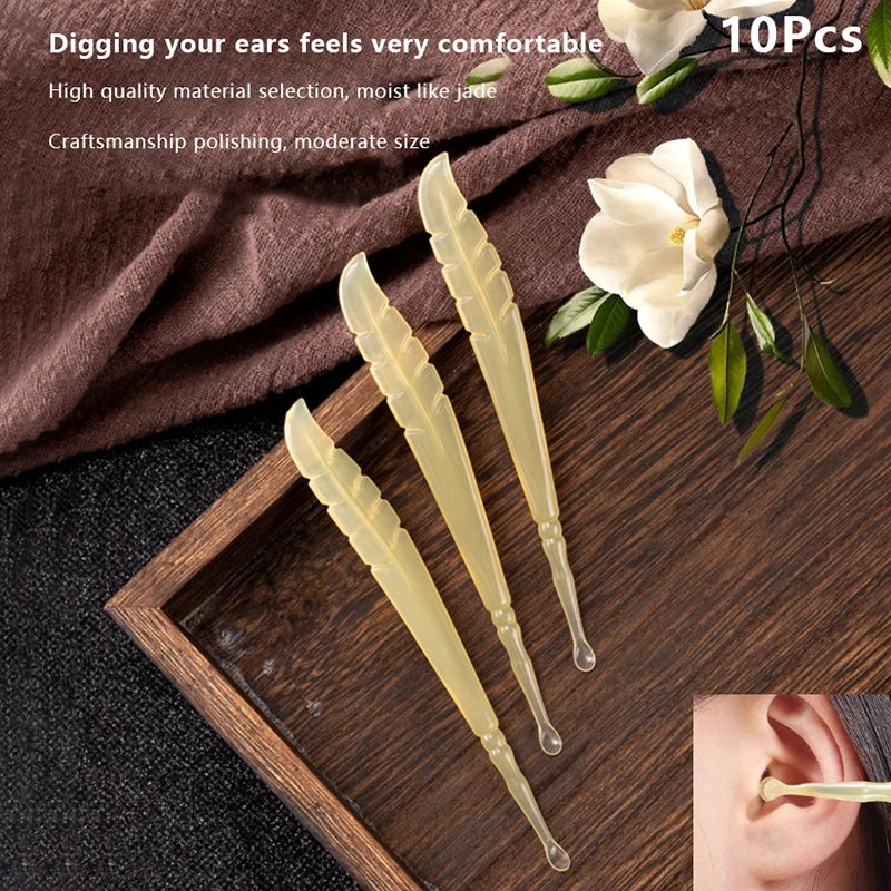 Soft Rubber Ear Cleaning Tool Reusable Safe Earwax Remover Spoon Tip Qme