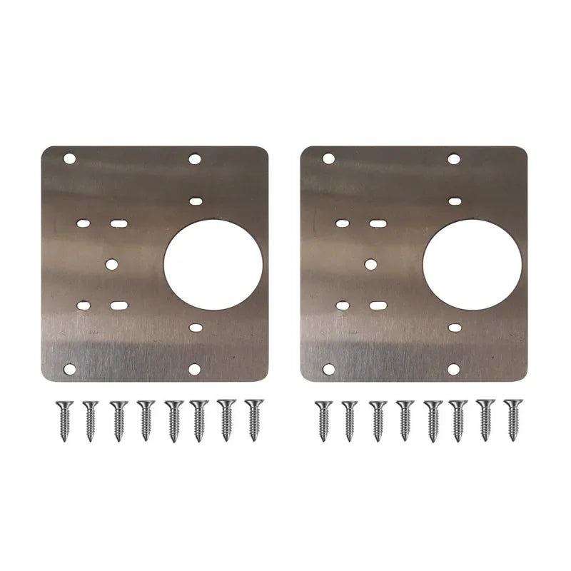 1Pcs Stainles Steel Cupboard Door Hinge Repair Plate Doors Window Installation Hinge Fixing Plate Household Hardware Accessories Qme 2Pcs