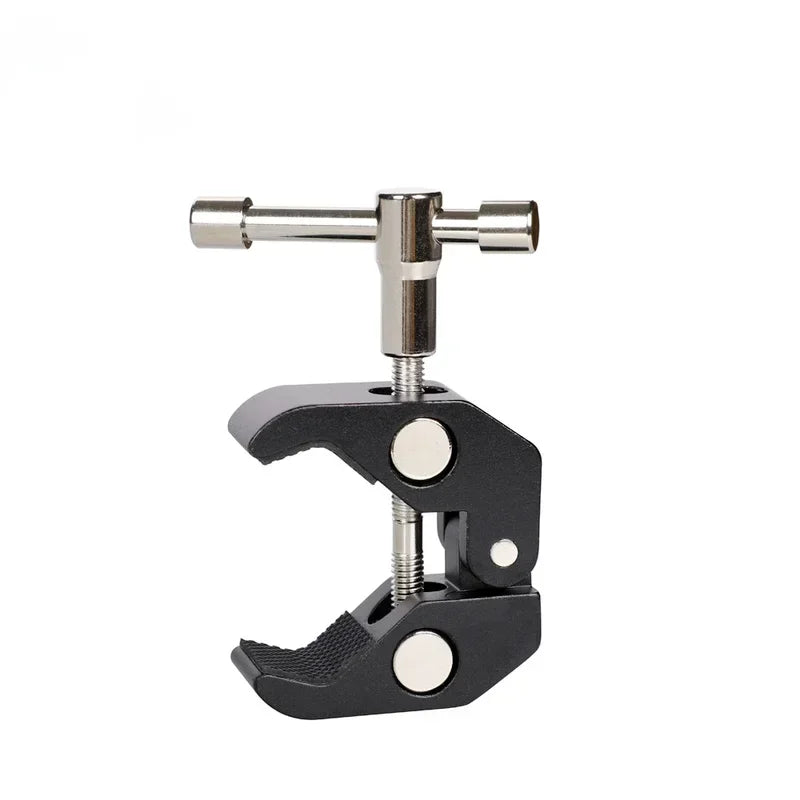 Super Clamp Crab Claw Clamp Tongs Pliers Clip Bracket for Camera Tripod Monopod Studio Flash Bracket Tripod Arm Camera Qme