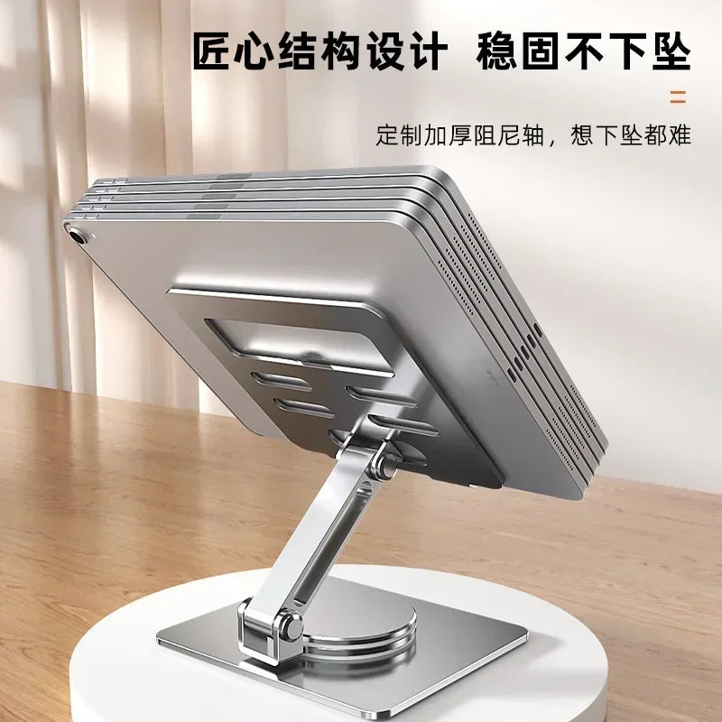 Height Adjustable Rotatable Tablet Stand Holder Riser For iPad Pro Air Mini 6 Samsung Xiaomi Mi Pad 5 Mipad Huawei Kindle Lenovo Qme