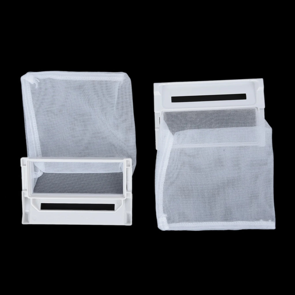2 Pcs Washing Machine Lint Filter Mesh For Laundry Washer Hair Catcher Mesh Bag WF-750AHP、WF-M95SC、WF-100、WF-100TX Qme