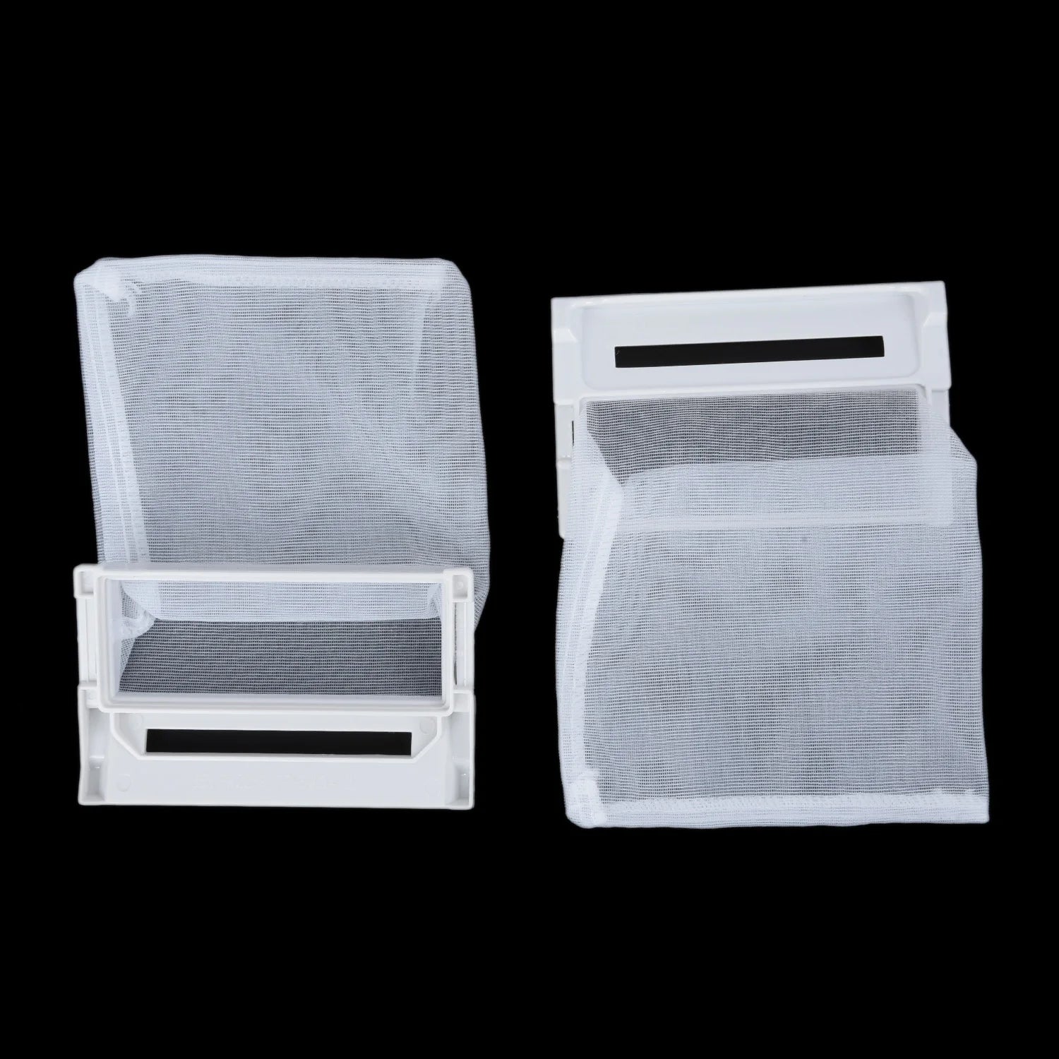 2 Pcs Washing Machine Lint Filter Mesh For Laundry Washer Hair Catcher Mesh Bag WF-750AHP、WF-M95SC、WF-100、WF-100TX Qme