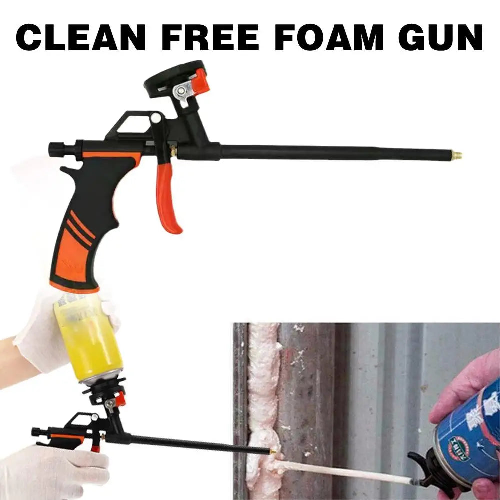 Professional Pu Gun Expanding Foam Sprayer For Heavy Tool Clean Home Sealing Easy Applicator Applicator Duty Insulating Fil Qme