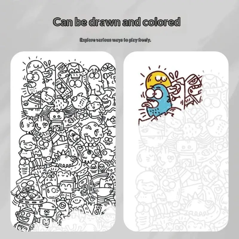 Decompression Copying Sketch Book Containing Rich Funny Elements Qme
