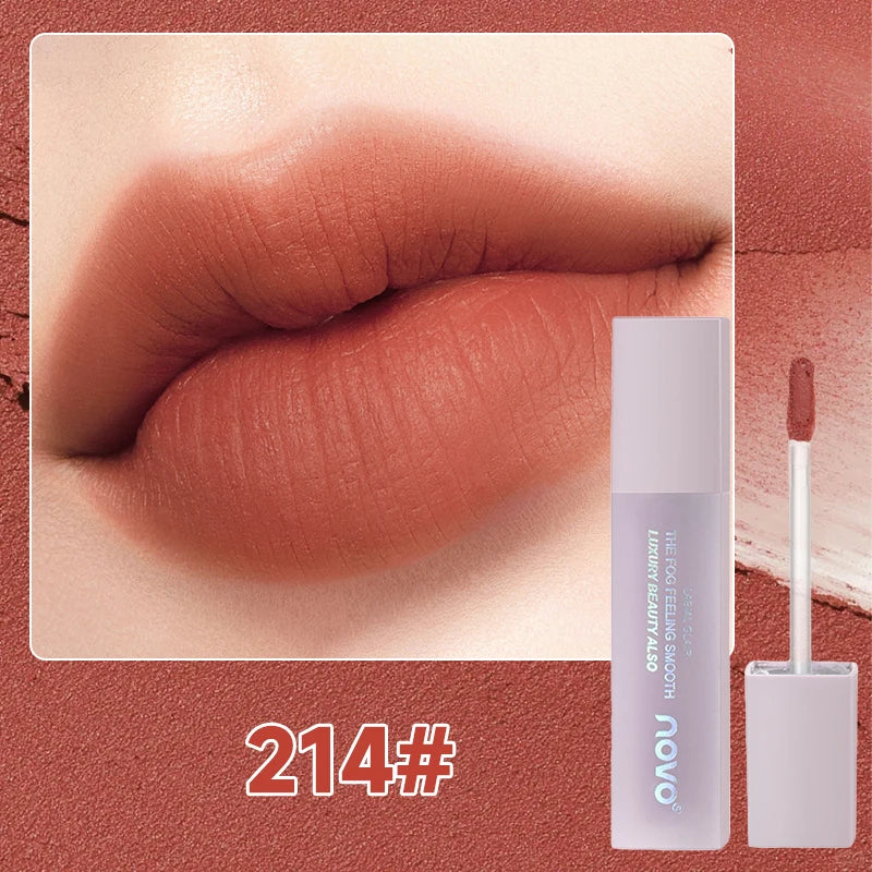 Lightweight Velvet Matte Lipstick, Resistant Liquid Lip Gloss, Moisturizing, Waterproof, Silky Smooth Texture, Easy To Apply Qme 5649-214