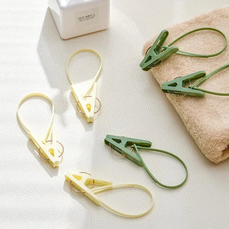 Underwear 12-pack Hook Clip Clothes Hanger Household Clothesline Qme