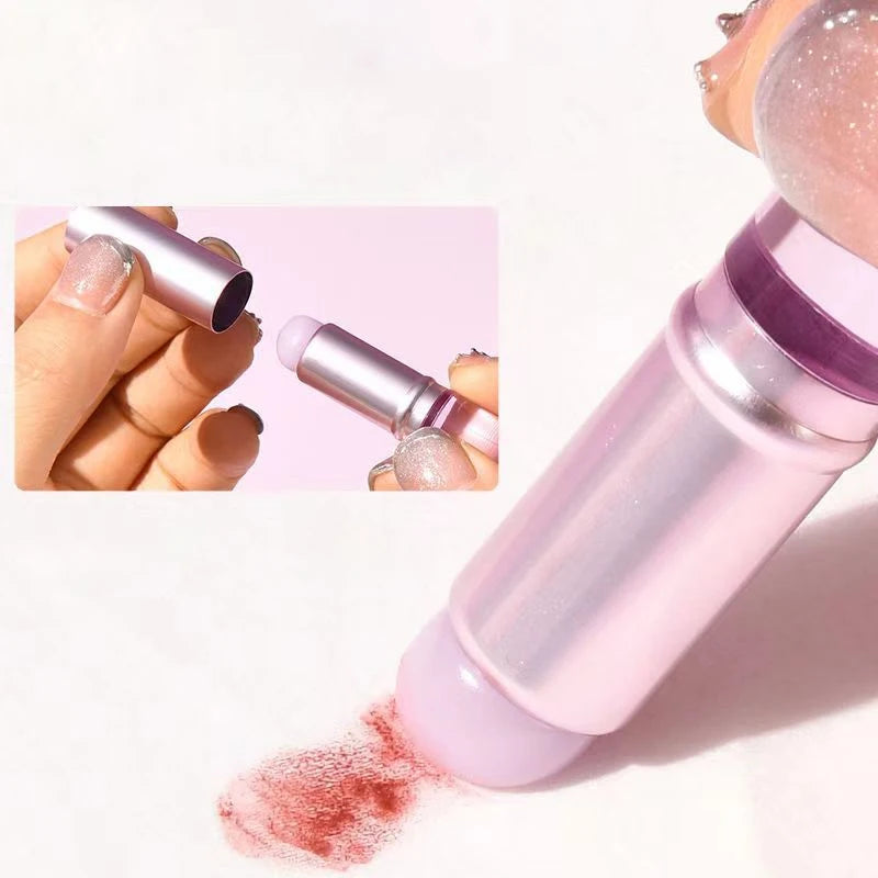 Soft Silicone Lip Brush Portable Angled Concealer Makeup Tool Round Qme