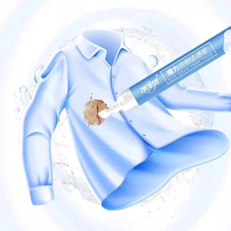 10ML Instant Stain Remover Pen & Spot Cleaner Portable Travel-Friendly For Clothes, Works On Food & Drink Stains Qme