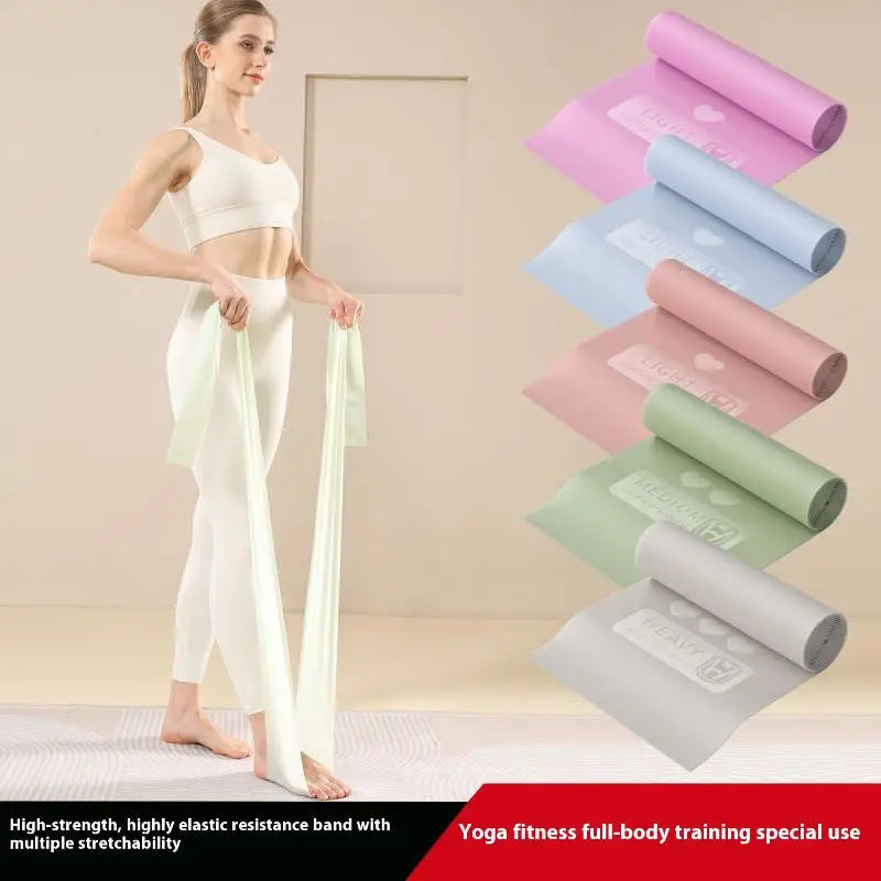 Yoga Tension Home Use Beginners Stretching Training Resistance Band Qme