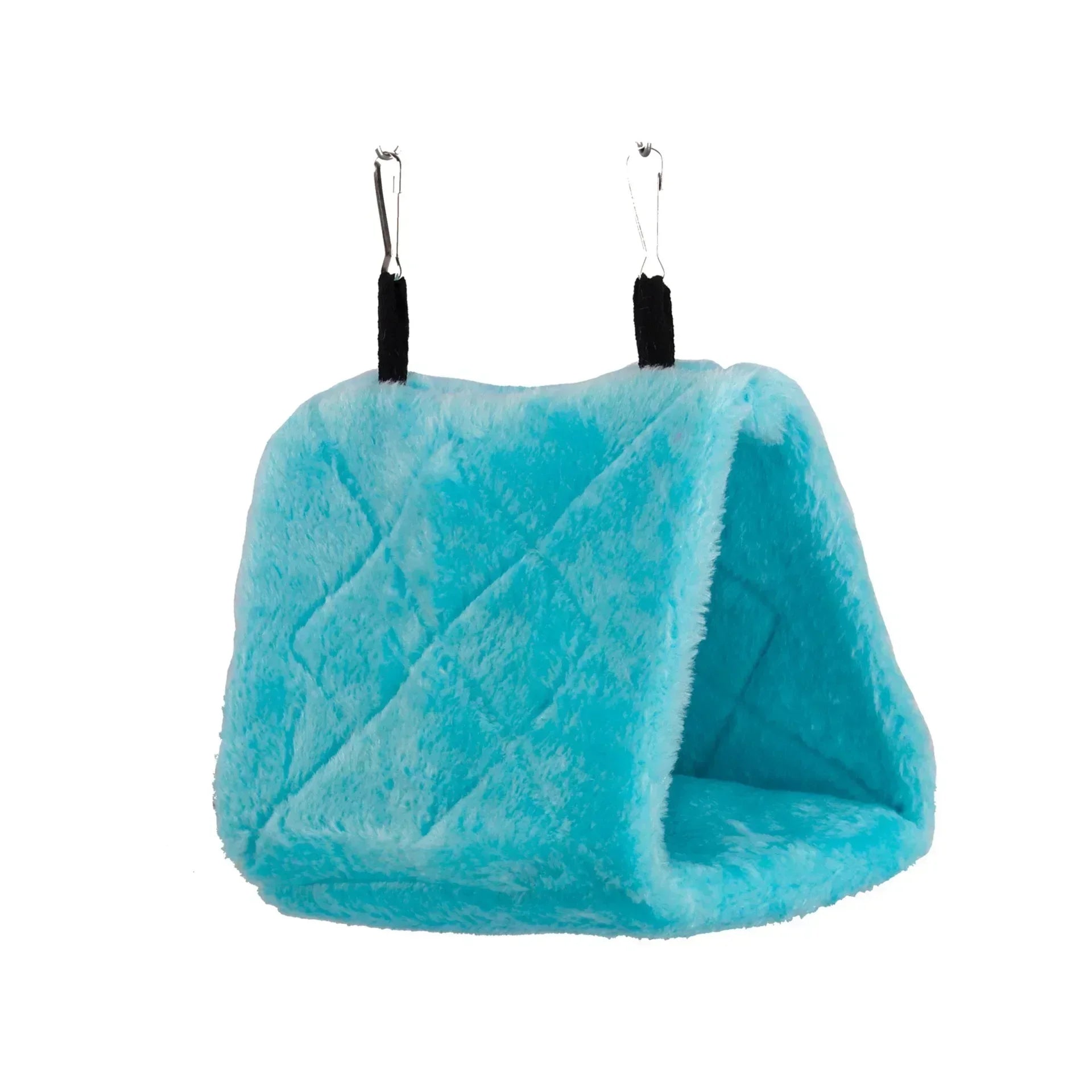 Pet Bird Parrot Cages Warm Hammock Hut Tent Fashion Bed Hanging Cave Qme Blue