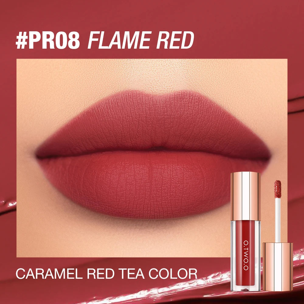 O TWO Lipstick Lip Tint Matte 24H Stay Color-locking Ultra-lasting Qme 08 China Mainland