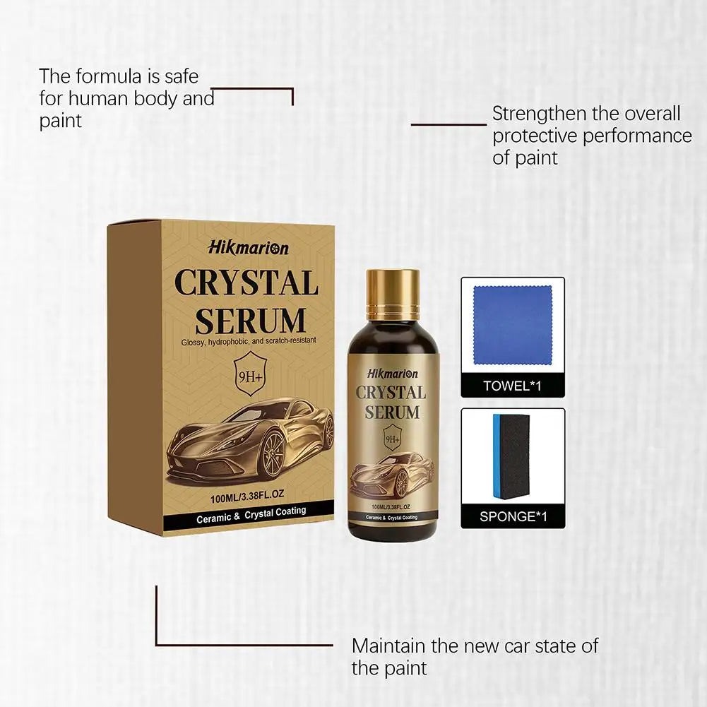 Crystal Coating Car Plastic Parts Waterproof Automotive Coatings Qme