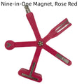 9 IN 1 Multi function Cat Eye Magnetic Stick Nail Magnet Board For Nail Gel Polish Line Strip Effect Magic Nail Art Tools Qme 1pcs rose red