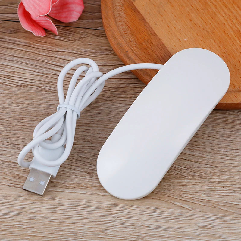 6W White UV Lamp Nail Dryer Mini LED Lamps USB Charging Cable Gel Qme