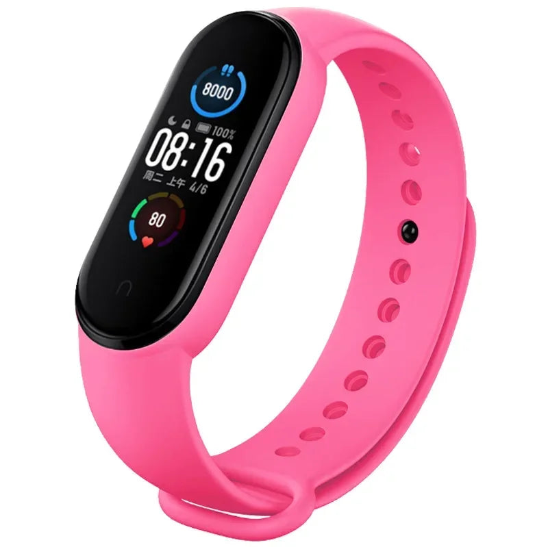 Watch Strap Xiaomi Mi Band 7 6 5 4 3 Wristband Silicone Bracelet