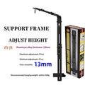 Aquarium Light Bracket Stable Support Hanging Lamp Fish Holder Qme Black