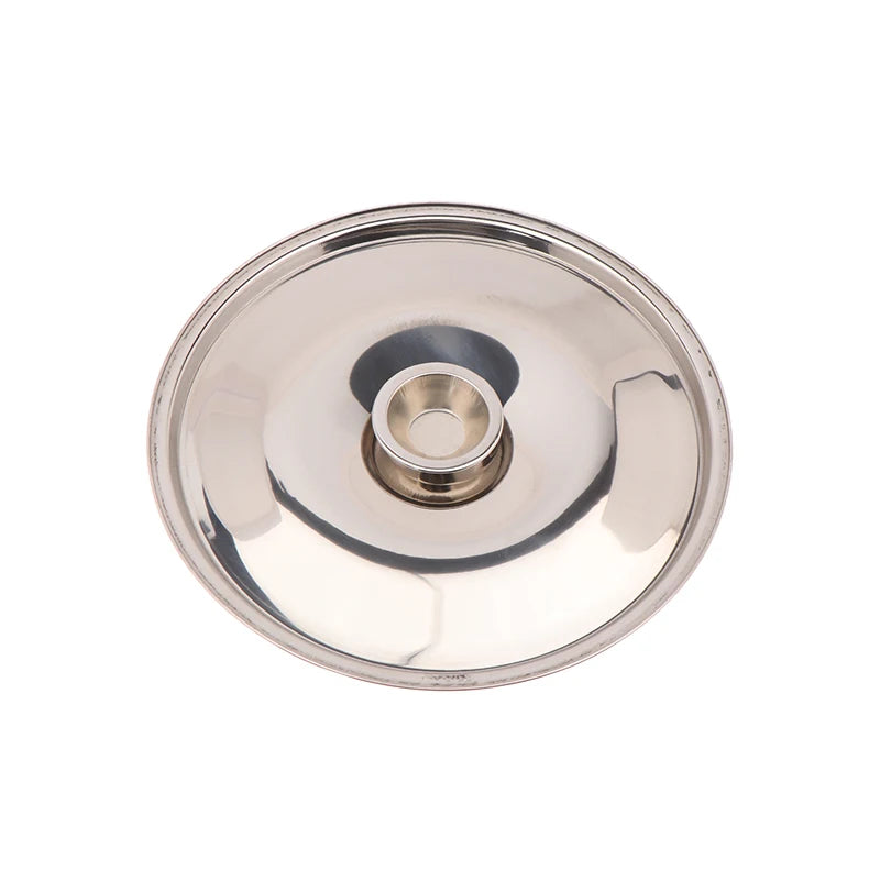 10-26cm Round Pot Lid Thicken Stainless Steel Saucepan Cover Replacement Universal Kitchen Food Lid Kitchen Supplies Qme 20cm