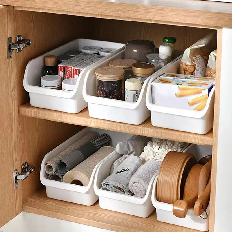Fruit Storage Box Cabinet Drawer Container Multifunctional Kitchen Qme