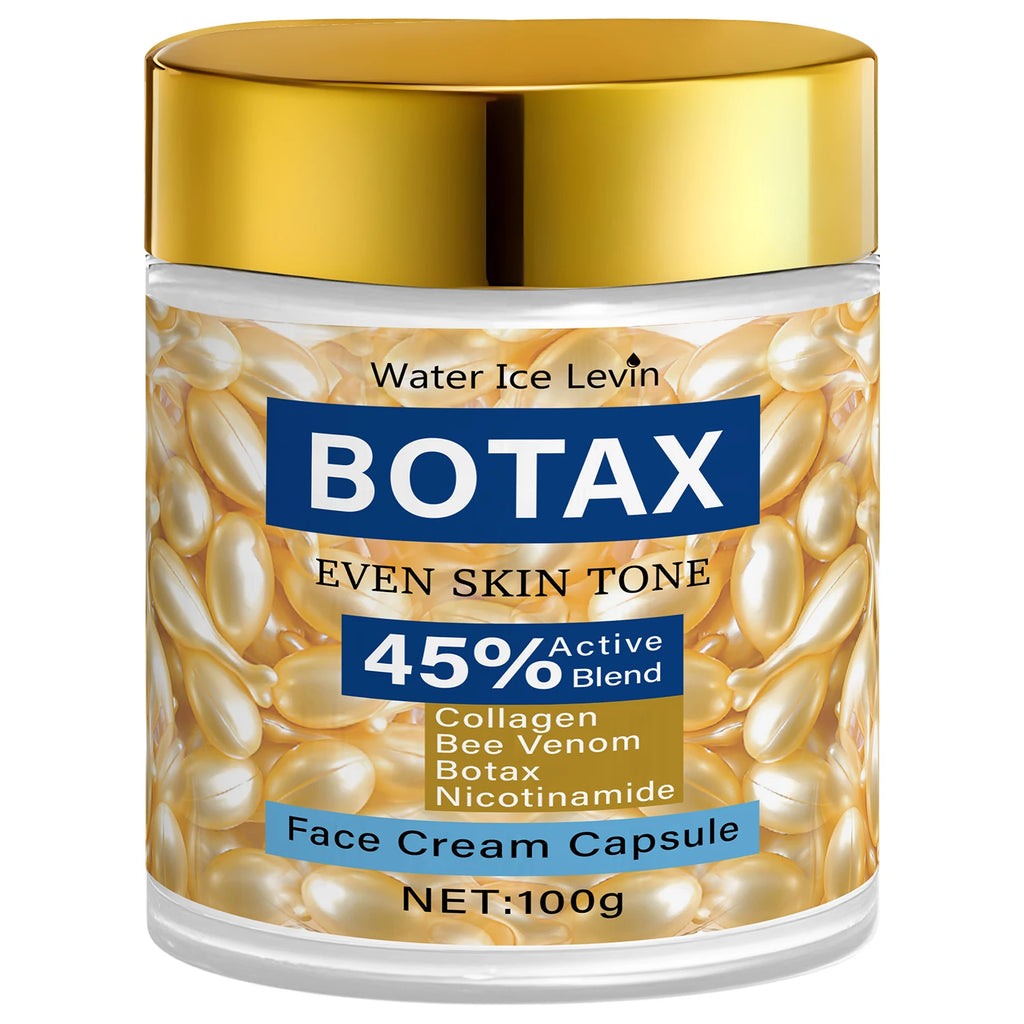 Water lce Levin BOTAX Even Tone Face Capsules 100g |45% Active Collagen + Niacinamide Qme one 100g