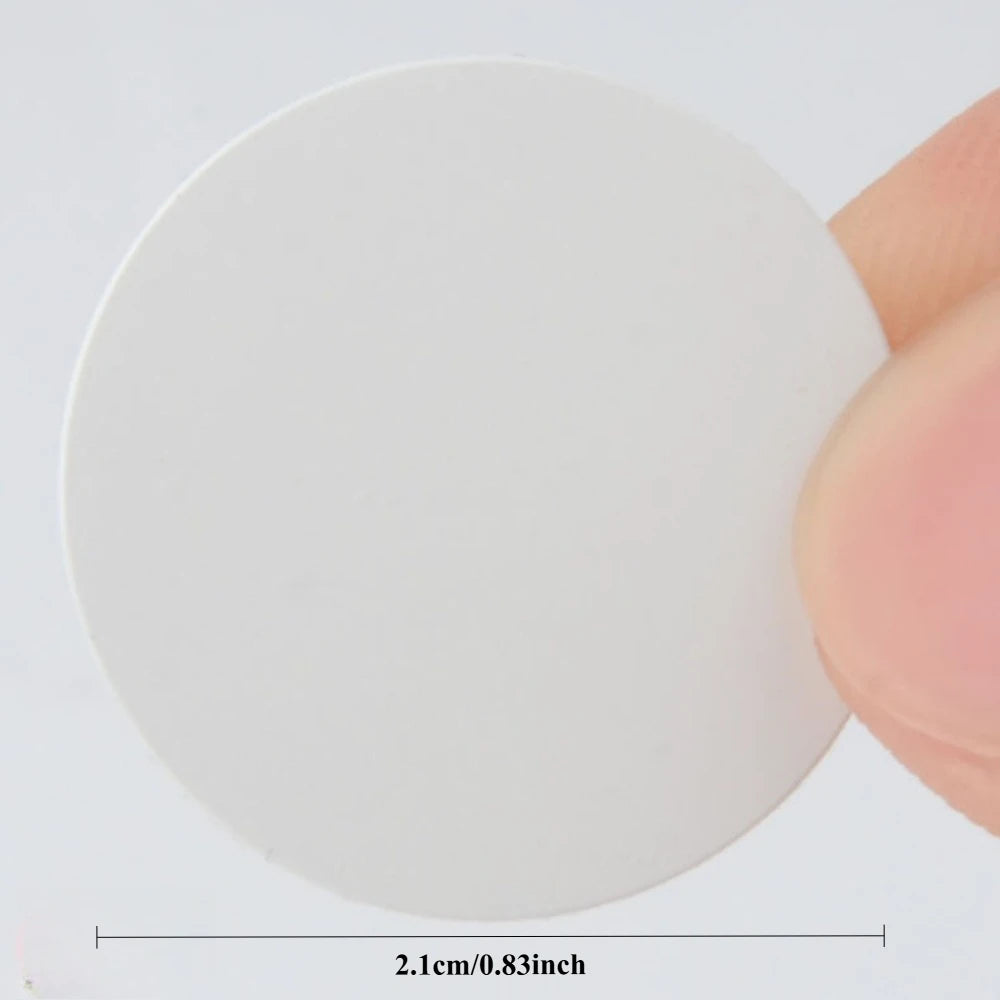 Self-Adhesive Round Screw Cap Cover Stickers Decorative Decals for Cabinet Desk Wood Craft Home Furniture Qme