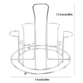 Drain Holder Stand Useful Home Kitchen Supply Metal Glass Cup Storage Qme onesize