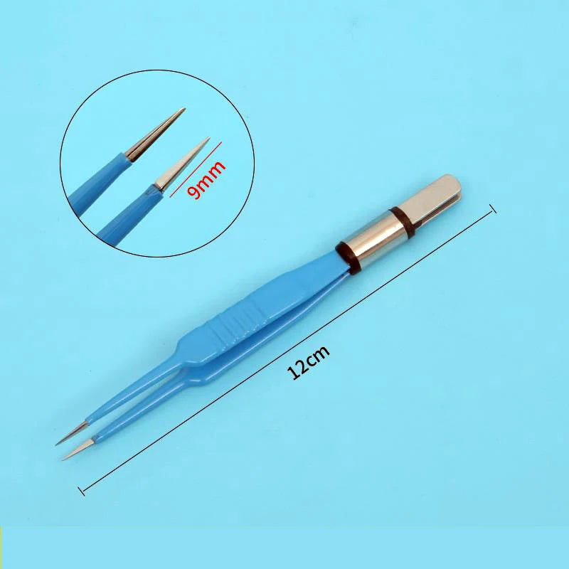 Autoclavable Frequency Electrosurgical Bipolar Coagulation Forceps Qme Brushed Chrome