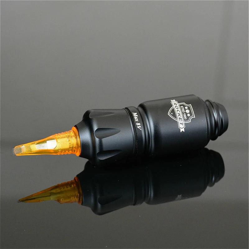 ROCKET Short Tattoo Pen MINI Rotary Machine For Needle Cartridge Supply RTM01 Qme