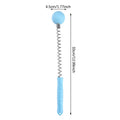 Manual Massage Hammer Stick Ball Body Massager Spring Elastic Knock Qme random color