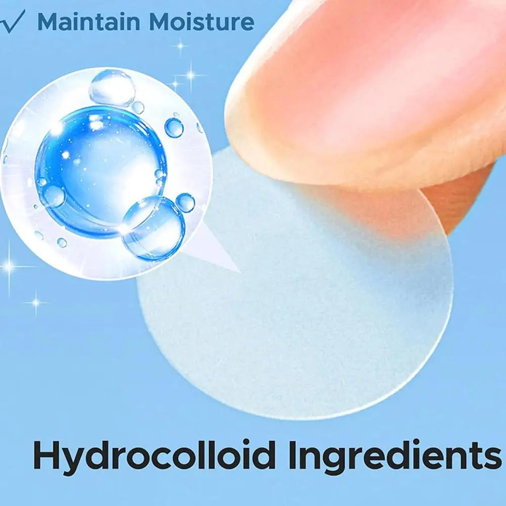 Invisible Hydrocolloid Patches For Covering Zits And Blemishes, Acne Pimple Patches For Face Spot Stickers For All Skin Types Qme