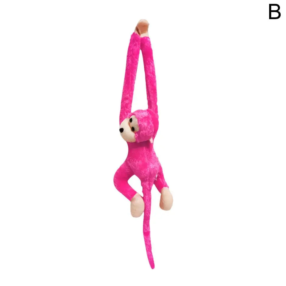 Plush Monkey Toy Stuffed Animal Cute Long Arm Tail Monkey Plush Toy Long Hands Monkey Mascot Room Curtain Decor Kids Toys Qme B