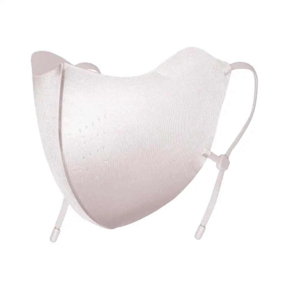 SPF50 UV Face Covering Ice Silk Washable Reusable Cover Women Qme A