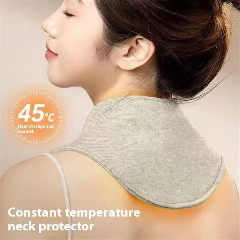 All-season Soft Scarf Warm Breathable Quick-drying Neck Warmer Pocket Qme