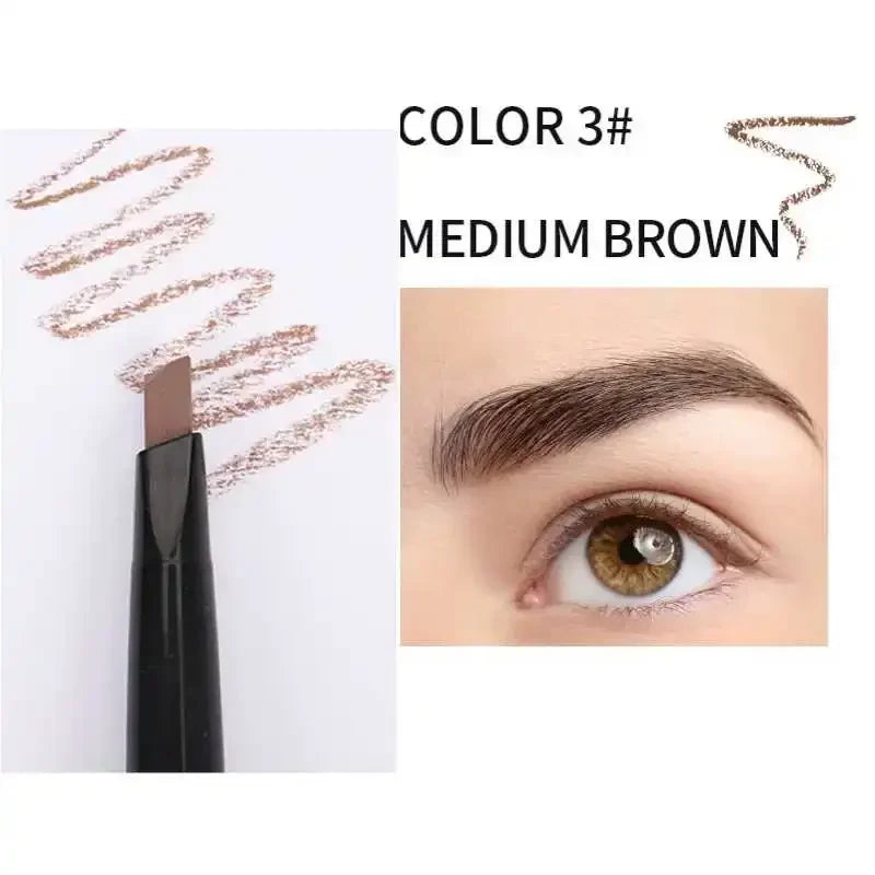 Professional Eye Brow Tint Cosmetics Natural Long Lasting Paint Eyebrow Waterproof Black Brown Eyebrow Pencil Makeup Cosmetics Qme 03