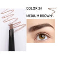 Professional Eye Brow Tint Cosmetics Natural Long Lasting Paint Eyebrow Waterproof Black Brown Eyebrow Pencil Makeup Cosmetics Qme 03