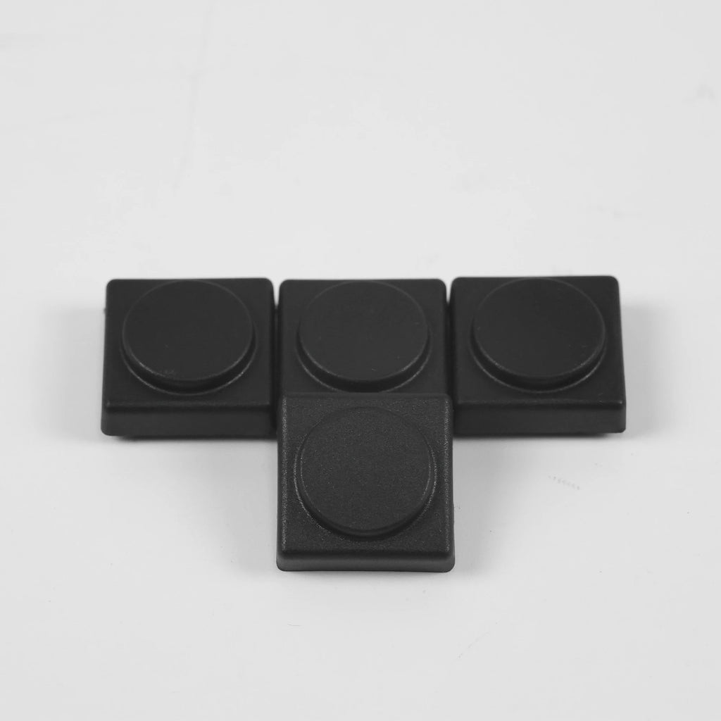 50Pcs CFX-UP Keycaps Low Profile PBT Keycaps For Kailh Chocolate 1350 Switch Mechanical Keyboard Ultra Thin Black White Purple Qme