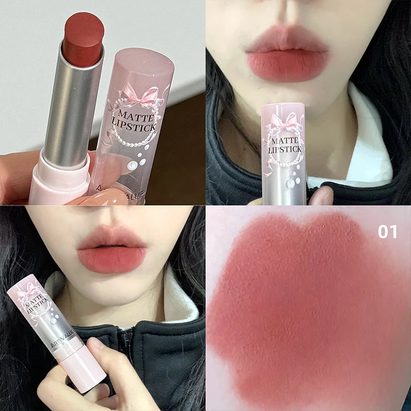 Art Value Matte Velvet Lipstick Long-lasting Pigment Brightening Qme AE820-1