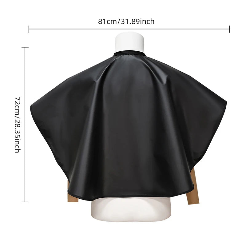 Barbershop Hairdressing Cape Waterproof Hair Coloring Wraps Shampoo Qme one size