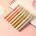 8pcs Bible Highlighters, Morandi Colors,Non Bleeding Bible Safe Highlighters, Gel Pen Kawaii Graffiti Pen Qme 8 color