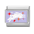 Fashion Purple Series Flowers Cats Dogs Pet Italian Charms Fit