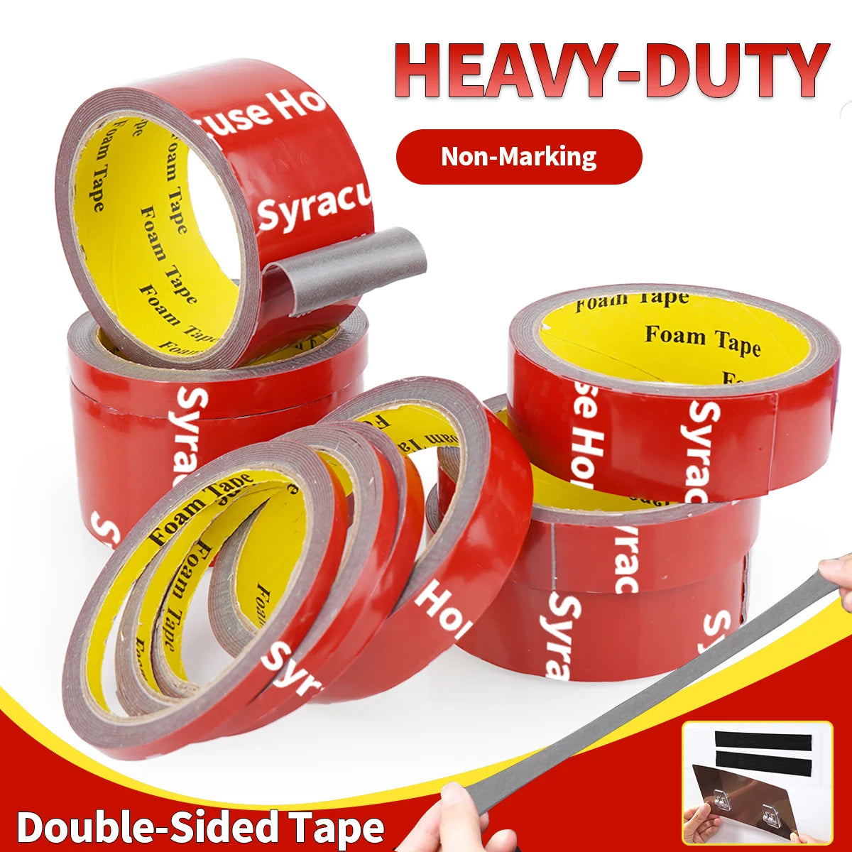 Double Sided Tape Adhesive Tape 2.5m Extra Strong Double Tapes Special Double-Sided Tape For Phone Lcd Car Screen Repair Tape Qme