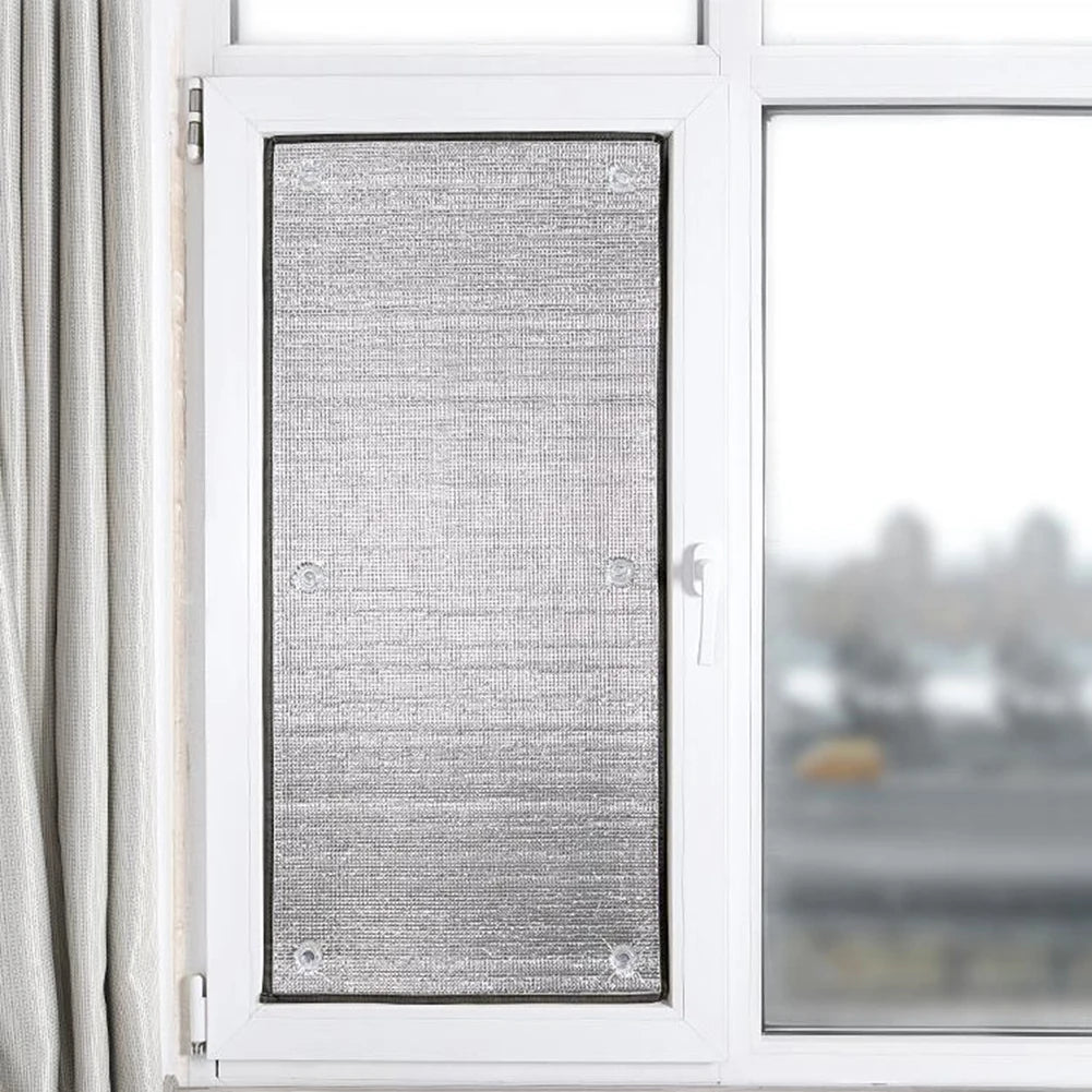 Double-Layer Aluminum Foil Insulation Film Thicken Sash Roof Insulation Shading Sunshine House Roof Windows Balcony Sunshade Qme