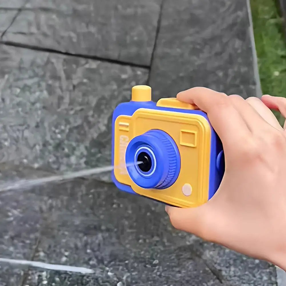 Camera Water Blaster 2Way Squirt Gun Shoots Forward Backward Funny Qme