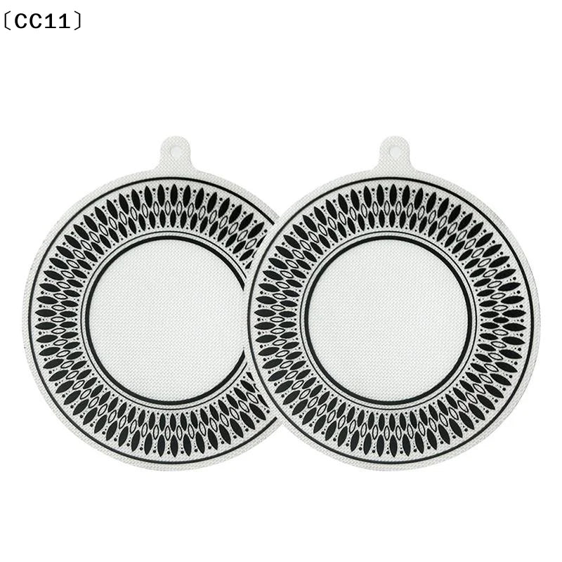 Induction Cooktop Mat Scratch Protector Stove Silicone Mats Heat Qme