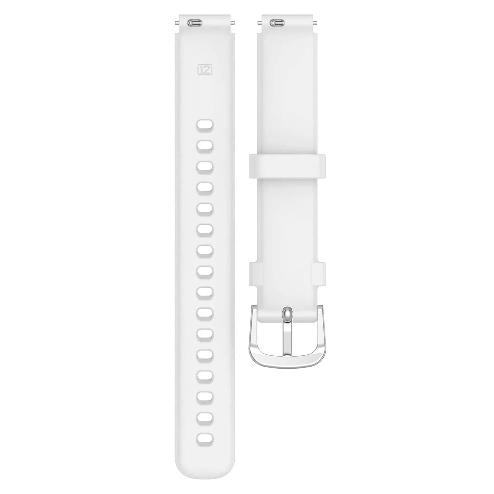 Silicone Sport Watch Strap for Google Fitbit Air Fitness Tracker Sport Replacement Strap for Men Women Health Activity Tracker Qme WHITE