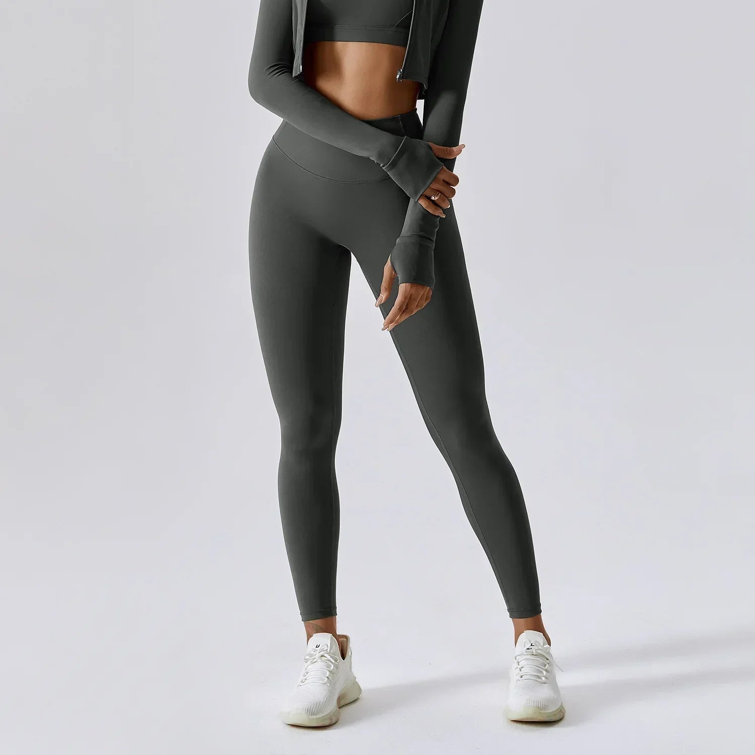 A Seamless Gym Leggings Women Yoga Pants Sexy High Waist Booty Lifting Leggings Pants Women Sports Clothing Fitness Wear Qme
