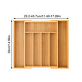 Utensil Drawer Organizer Expandable Multi-Compartment Space Saving Utensil Drawer Organizer Cutlery Tray For Home Bedroom Qme China Mainland A